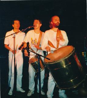 19. mit João Gomes, Marcio Alves (Xangô) - München 92 mit João Gomes, Marcio Alves (Xangô) - München 92